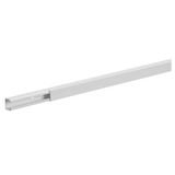 Trunking from PVC LF 15x15mm pure white