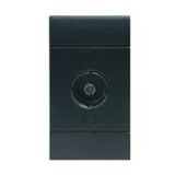TV OUTLET FEMALE ATTEN.10DB ANTHRACITE