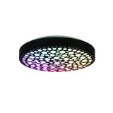 Chizu LED ceiling lamp black RGB