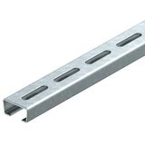 AML3518P0500FT Profile rail perforated, slot 16.5mm 500x35x18