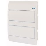 ECO Compact distribution board, flush mounting, 2-rows, 12 MU, IP40