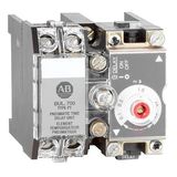 Allen-Bradley 700-PT Pneumatic Time Delay Unit, On / Off Delay, 10 Amp Contact Rating, 0.1 to 60.0 sec Timing Range