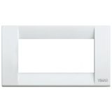 Classica plate 4M metal white