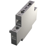 Allen-Bradley, 150-CA20, Auxiliary Contact Block for Side Mounting with Sequence Terminal Designations, 2 N.O.  0 N.C.