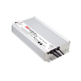 HLG-600H-24AB LED driver, IP65 600W, 24V, 25A CV+CC dimmable, MEAN WELL