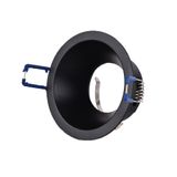 Living Recessed Light Black Round