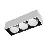 Luminaire without light source - 3x GX53 IP20 - Steel - White