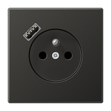 Socket fren/belg with USB type A