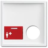 2548-022 B-84 CoverPlates (partly incl. Insert) future®, Busch-axcent®, solo®; carat® Studio white
