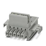 DIN rail bus connectors