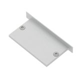 Profile endcap MFJ flat closed incl. screws