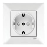 Meridian White (Quick Connection) Child Protected Earthed Socket