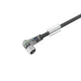 Sensor-actuator Cable (assembled), One end without connector, M8, Numb