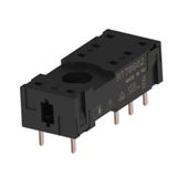PCB-socket for PCB-relays for 5.0mm pinning