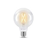 OCTO WiZ Connected G95 Tunable White Smart Filament Lamp Clear E27 7W