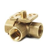 VBI61.15-4 - 3-port ball valve, internal thread, PN40, DN15, kvs 4