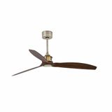 JUST FAN GOLD/WOOD CEILING FAN WITH DC MOTOR