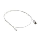USB cord Type-A male to lightning male cable 1 meter
