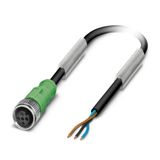 SAC-4P-40,0-PVC/M12FS VA - Sensor/actuator cable