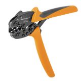 Crimping tool, Insulated connector, 0.5 mm², 6 mm², Oval crimping, Dou