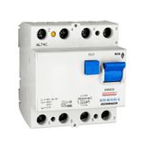 Residual current circuit breaker 40A, 4-p, 100mA, type AC,G