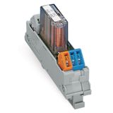 Relay module Nominal input voltage: 24 VDC 1 make contact