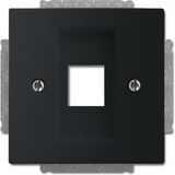 2561-885 CoverPlates (partly incl. Insert) future®, Busch-axcent®, carat® black matt