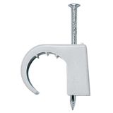 Wall nail clip with steel nail 7-12mm/2.0x25mm
