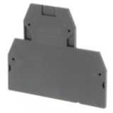 End plate for terminal blocks 4 mm² screw models