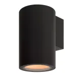 Lucide VOLANTIS - Wall spotlight Outdoor - 1xE27 - IP54 - Black