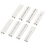 CLIP IN MARKING STRIP,5MM,100 CHARACTERS 1-10,11-20..91-100 PRINTED H