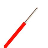 PVC Insulated Wires H07V-U 1,5mmý red, in foil