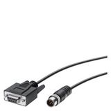 Serial cable M12/RS232; Pre-assembl...