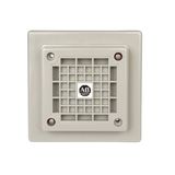 Allen-Bradley 855H-FG24GPA 855H General Purpose Electronic Horn, Semi-flush Wall Plate, UL Rated Type 3R/13, IP54, Standard version 108 dB(A) max, 24V AC/DC