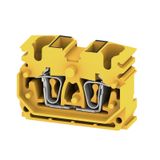 Feed-through terminal block, Tension-clamp connection, 2.5 mm², 800 V,