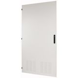 Section wide door, ventilated, left, HxW=2000x1000mm, IP42, grey