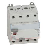 RCD DX³-ID - 4P - 400 V~ neutral right hand side - 63 A - 300 mA - AC type