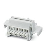 DIN rail bus connectors