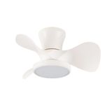 Moll LED Ceiling Fan 20W 1900Lm CCT Dim White