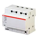 Surge Protective Device, type 1,1+N pole TT-TNS, 25/50kA, Signal cont,