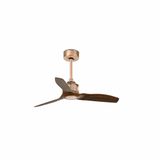 JUST FAN XS Copper/wood fan 81cm