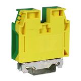 Earth conductor terminal TEC.35, green/yellow, 35 mmý