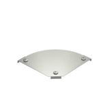 DFBM 90 150 A2  Bend cover 90°, for bend RBM 90 150, B=150mm, Stainless steel, material 1.4307, A2, 1.4301 without surface. modifications, additionally treated