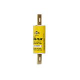 Fuse-link, low voltage, 80 A, AC 600 V, DC 300 V, 29 x 118 mm, J, UL, time-delay, with indicator