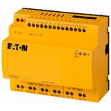 Safety relay, 24 V DC, 14DI, 4DO relays, easyNet