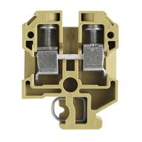 Feed-through terminal block, Screw connection, 10 mm², 800 V, 57 A, Nu