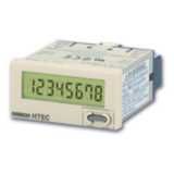 Total counter, 1/32DIN (48 x 24 mm), self-powered, LCD with backlight,