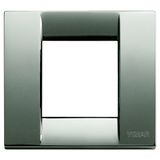 Classica plate 1-2M metal chrome