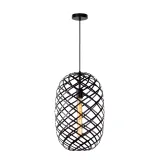 WOLFRAM Pendant  E27 O 32cm Black