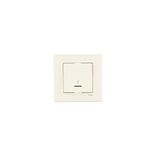 Karre Beige (Quick Connection) Illuminated Two Way Switch